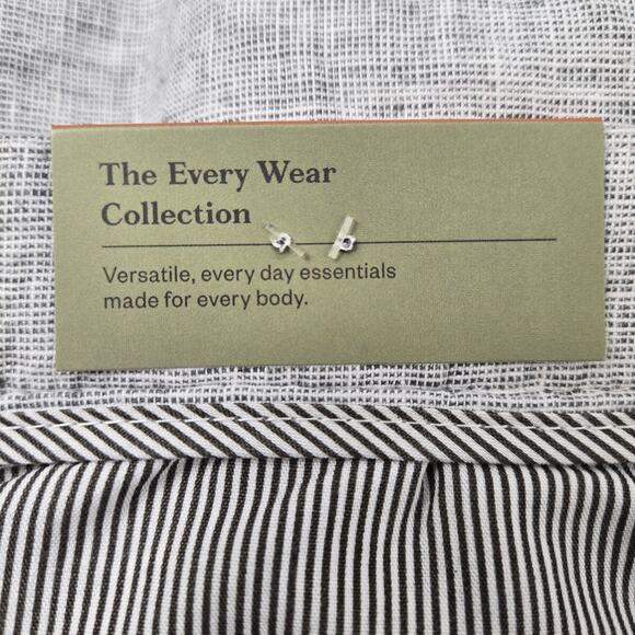 NWT Goodfellow Men's Linen Blend Shorts Gray Flat Front Every Wear Preppy sz 40 - Picture 6 of 10